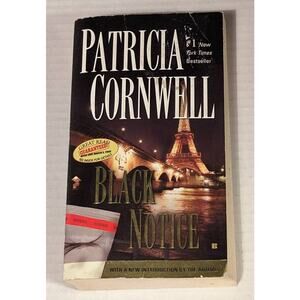 Black Notice Scarpetta Book Ten Patricia Cornwell Novel Paperback Book Mystery